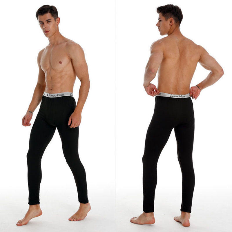 【Exclusive Online Deals】 Men Long Johns Thermal Skin-Friendly Underwear Winter Warm Long Pants Male Soft Elastic Large Size Leggings Comfortable Tights.
