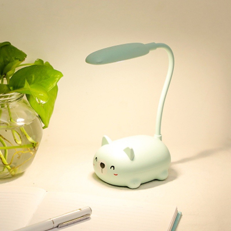 Đèn để bàn học mini hình thú đáng yêu - có thể dùng làn đèn ngủ/ led trang trí
