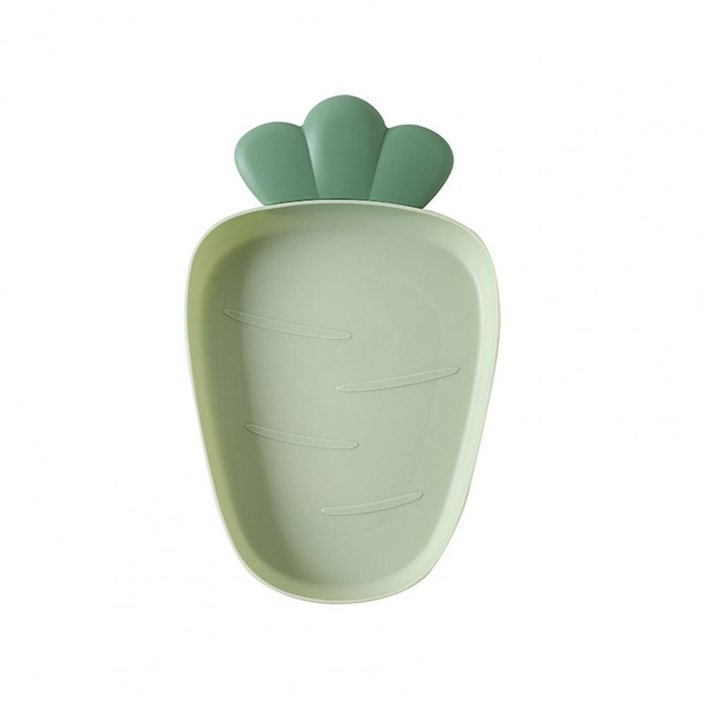 Dried Fruit Plate Creative Dried Fruit Box Plastic Dining Plate Radish-shaped Fruit Box