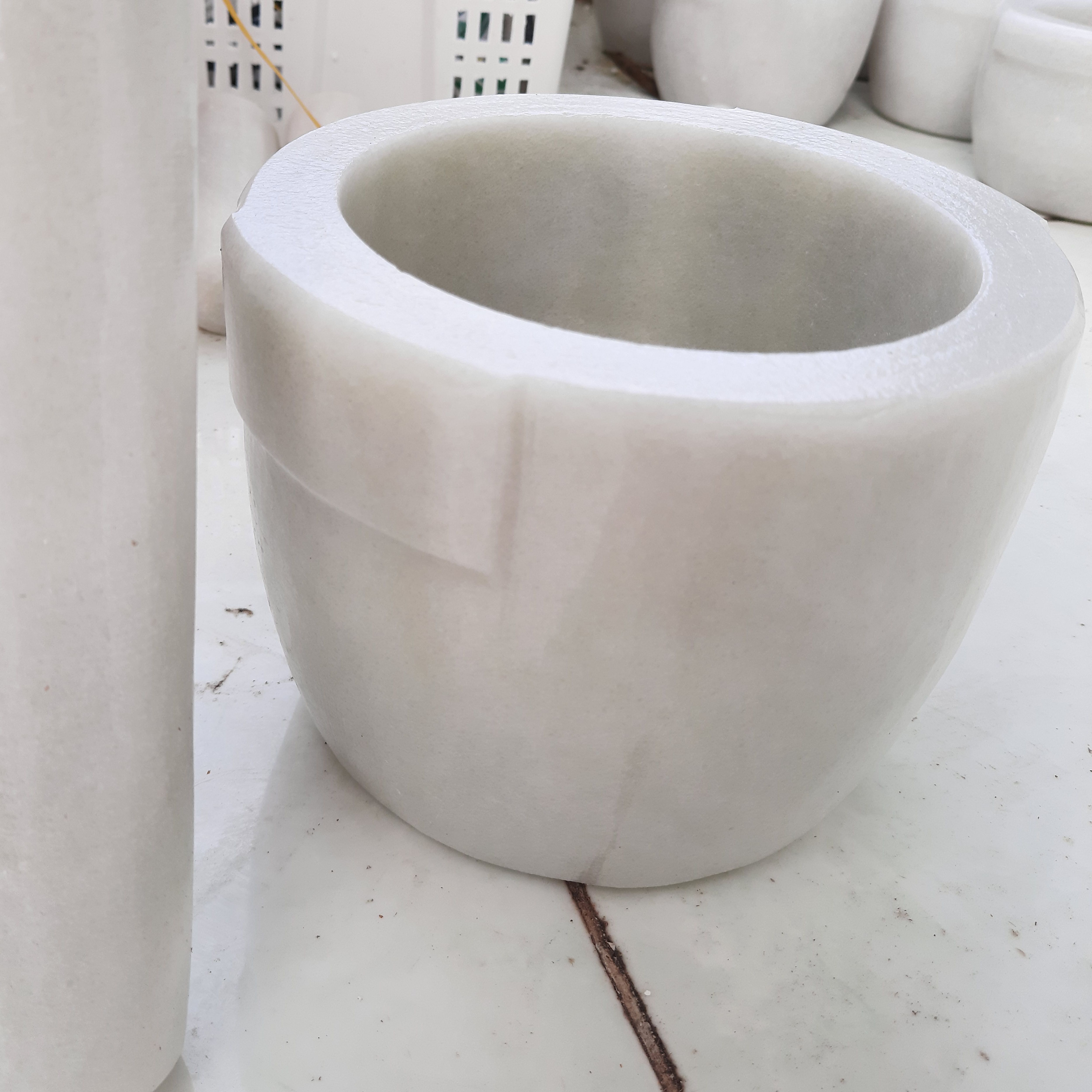 Cối đá Nón Nước size 14cm (kèm chày)