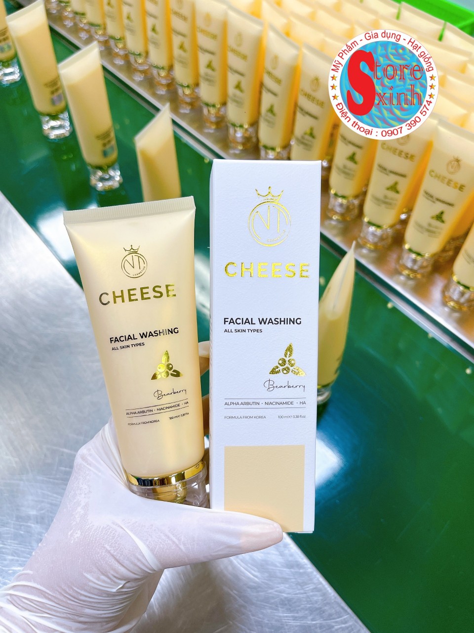 KEM DƯỠNG TRẮNG DA, CHỐNG NẮNG CHEESE