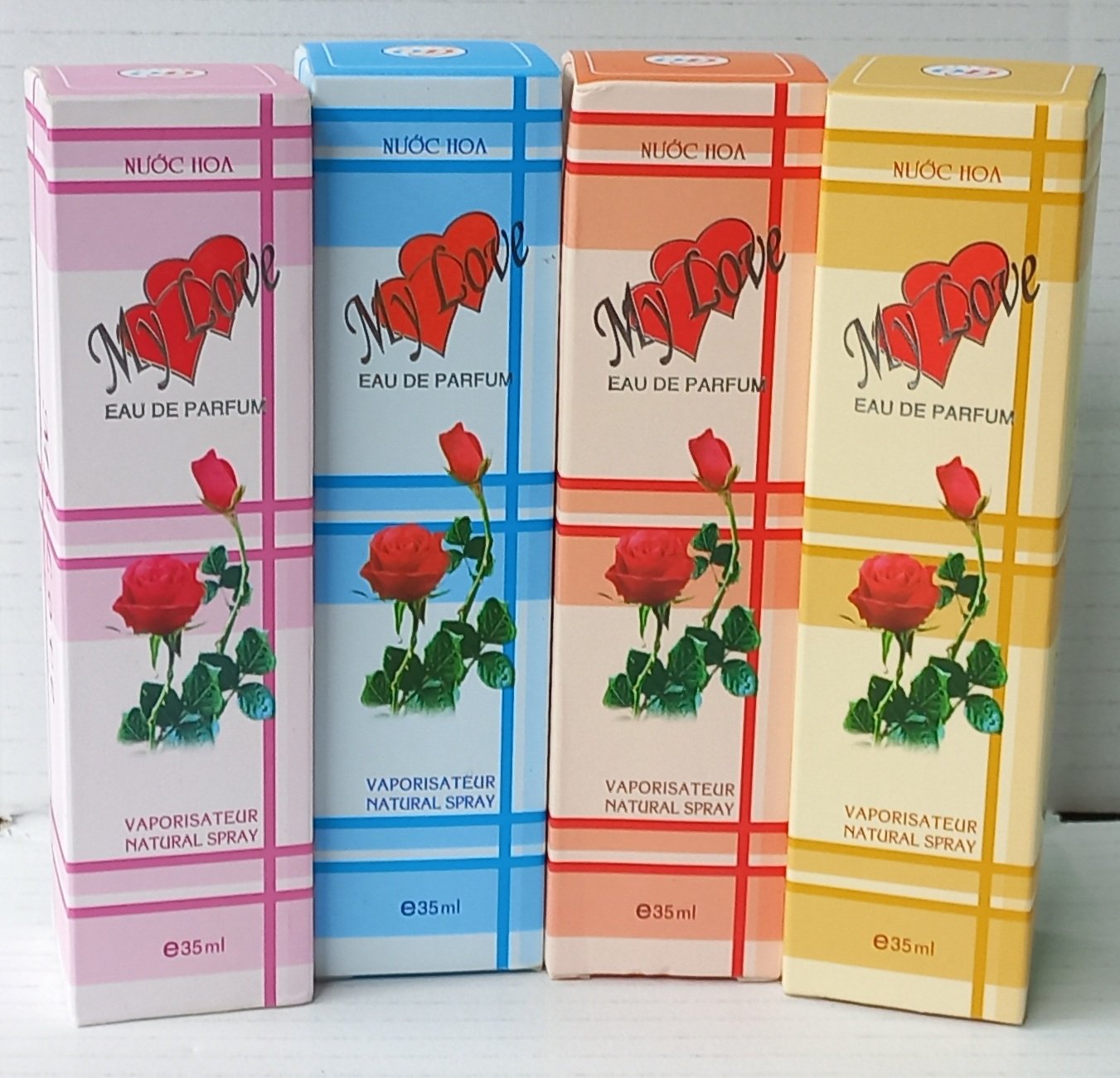 Nước hoa My Love Trắng Hồng Dịu Ngọt nhẹ nhàng quyến rũ tinh tế 35ml