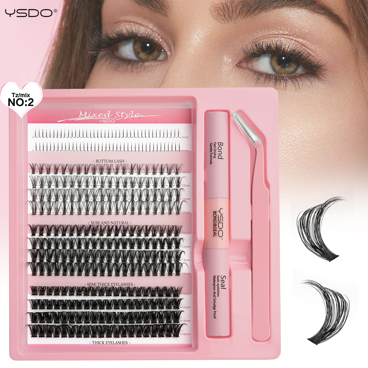 Kuying%20Fashion%20Lash%20Clusters%20Kit%20Individual%20Lash%20Extension%20Bond%20and%20Seal%20Glue%20Tweezers%20DIY%20Multi-type%20False%20Eyelashes%20Makeup%20Lash%20Applicator%20-%20Image%208