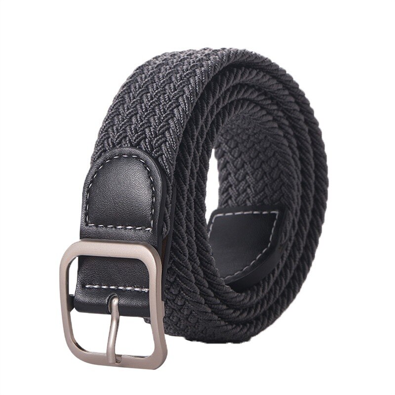 Women Leather Reversible Belt Double O Ring Rotate Buckle Two Side