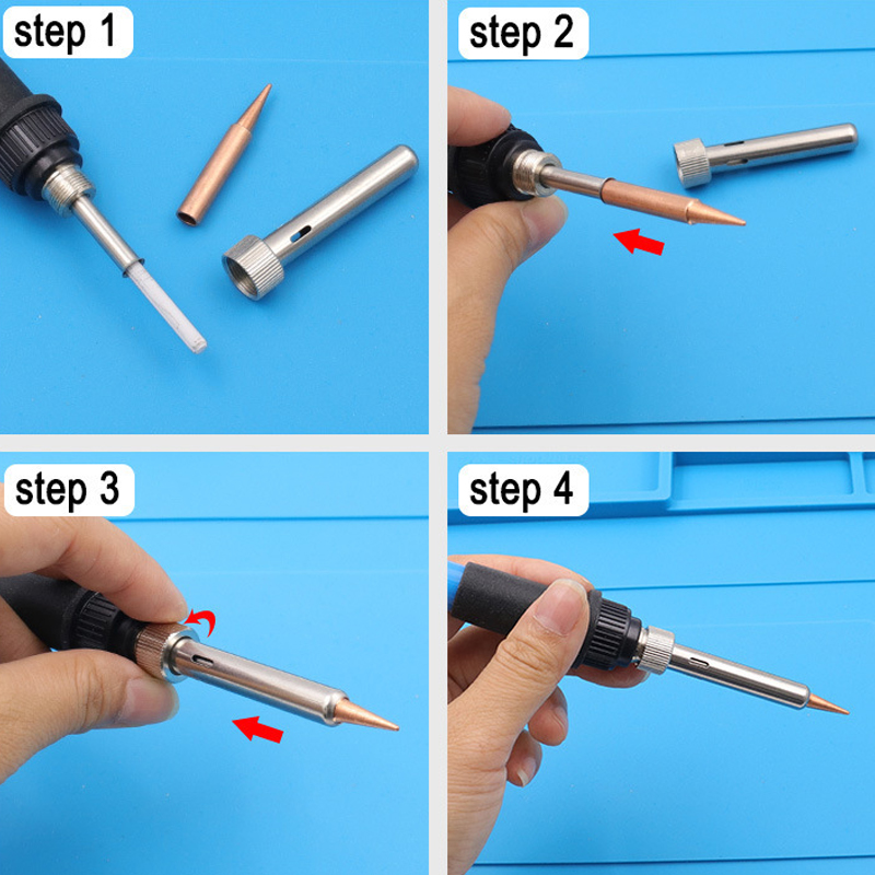 Tools Horseshoe Shape 900m-T-1C Welding Tool Lead-Free Soldering Iron Head Bit For Welding Accessories Soldering Iron Tip CVFHHH. 