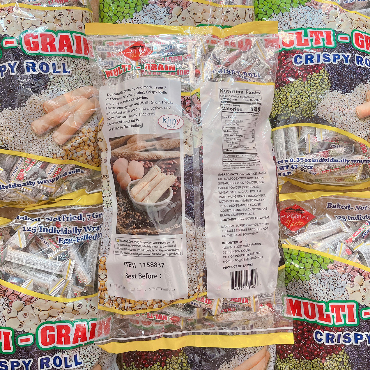 Bánh ngũ cốc Multi Grain Crispy Roll
