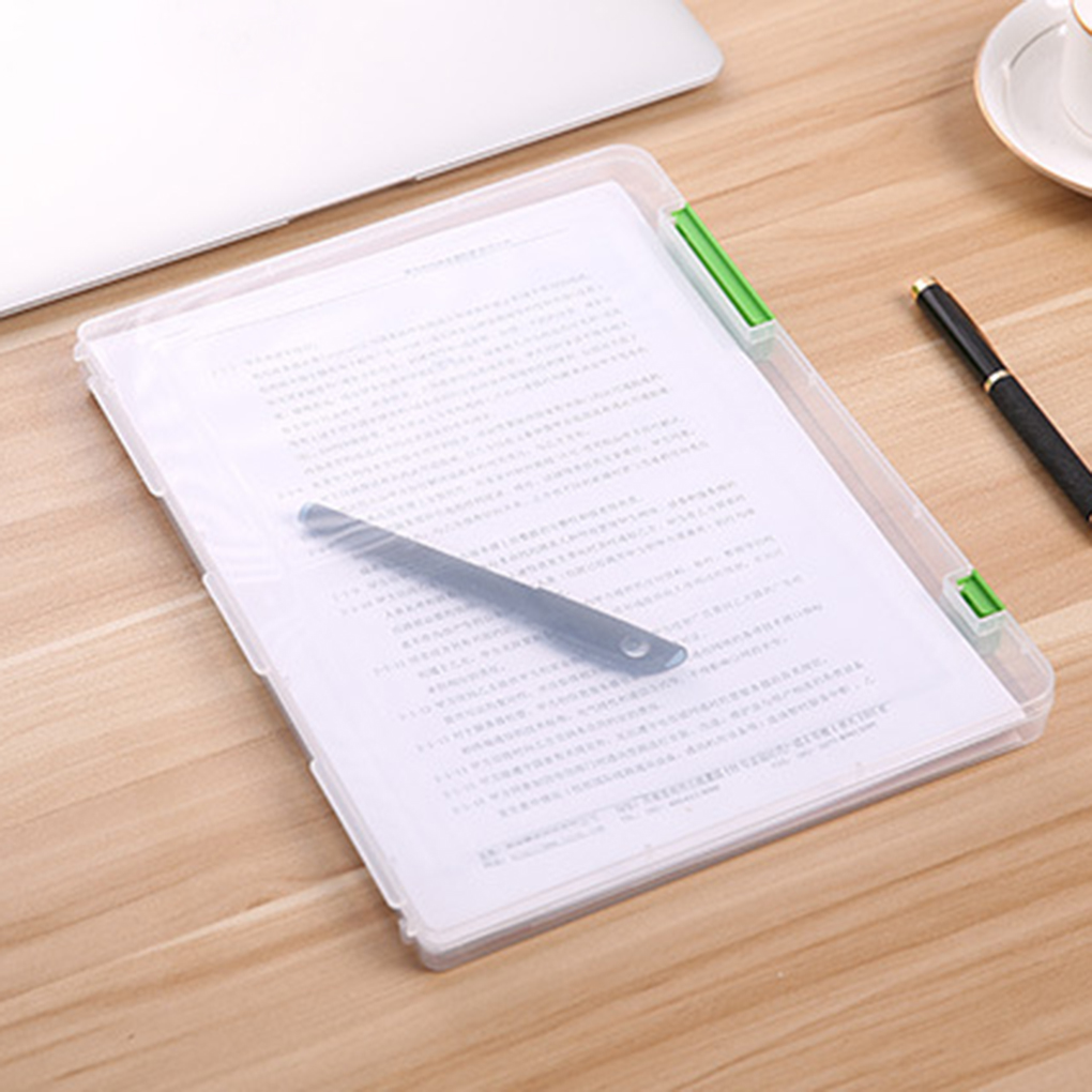 Practical%20A4%20Transparent%20File%20Storage%20Box%20Clear%20Plastic%20Document%20Cases%20Desk%20Paper%20Organizers%20-%20Image%206