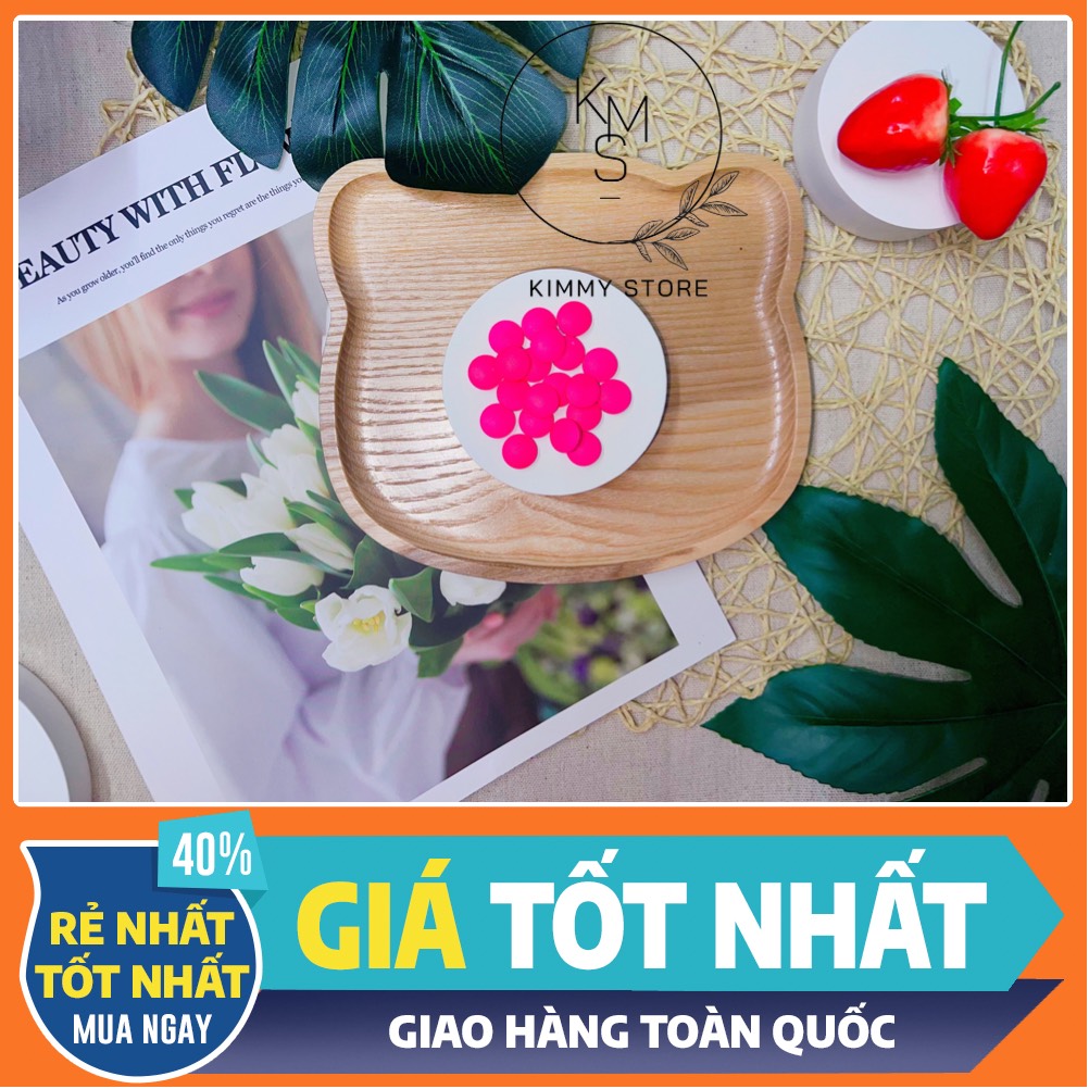 Lẻ 1 viên kích trắng nhiều màu ( viên cấy trắng )