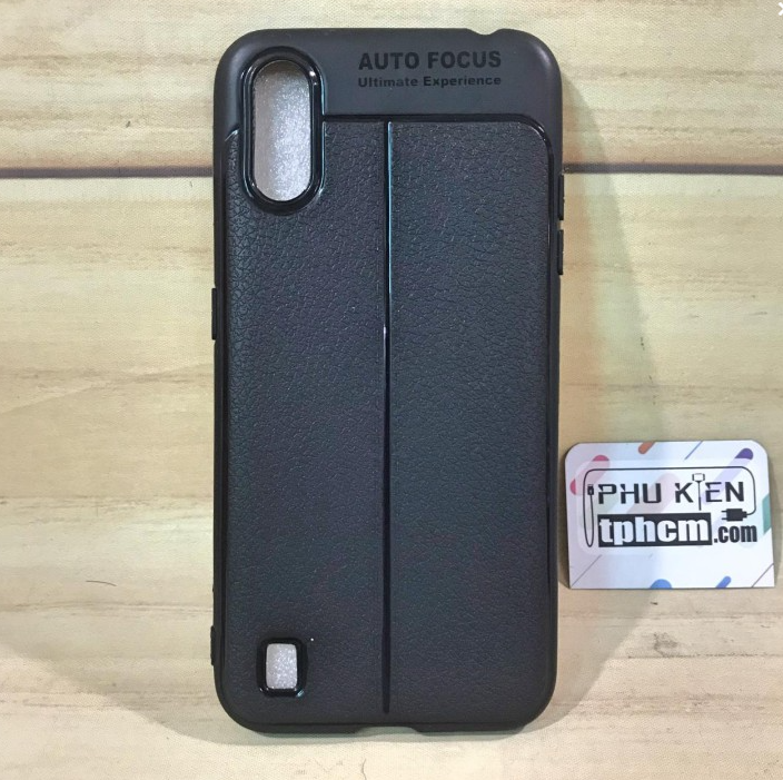 Ốp lưng Samsung A01 dẻo giả Da Cao cấp