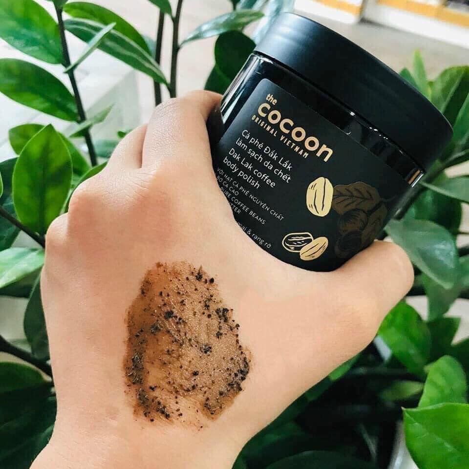 Tẩy tế bào chết cà phê Cocoon hủ 200 gram