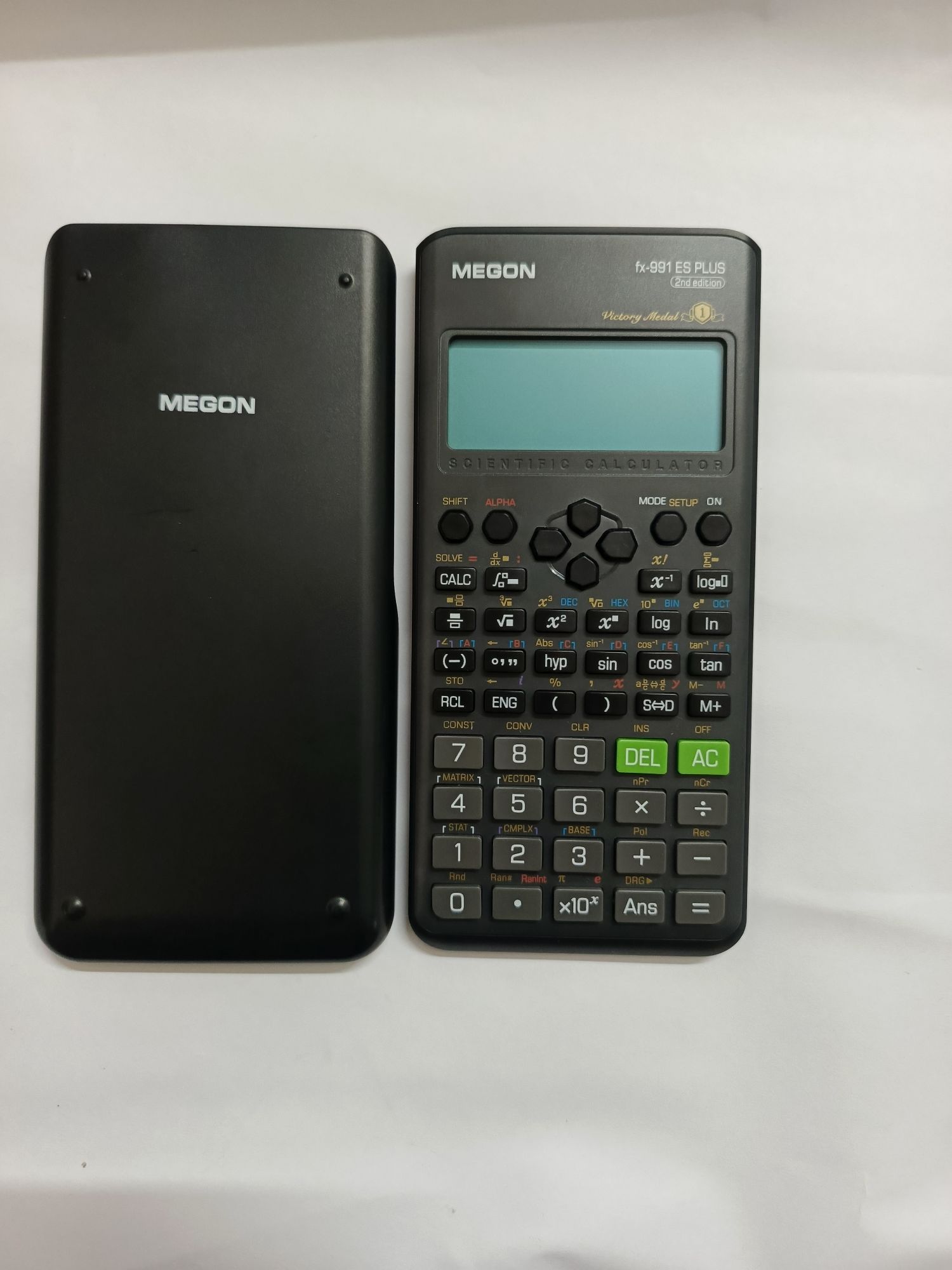 1 Year Official Warranty Megon Fx-991Es Plus 2nd Edition Scientific Calculator.