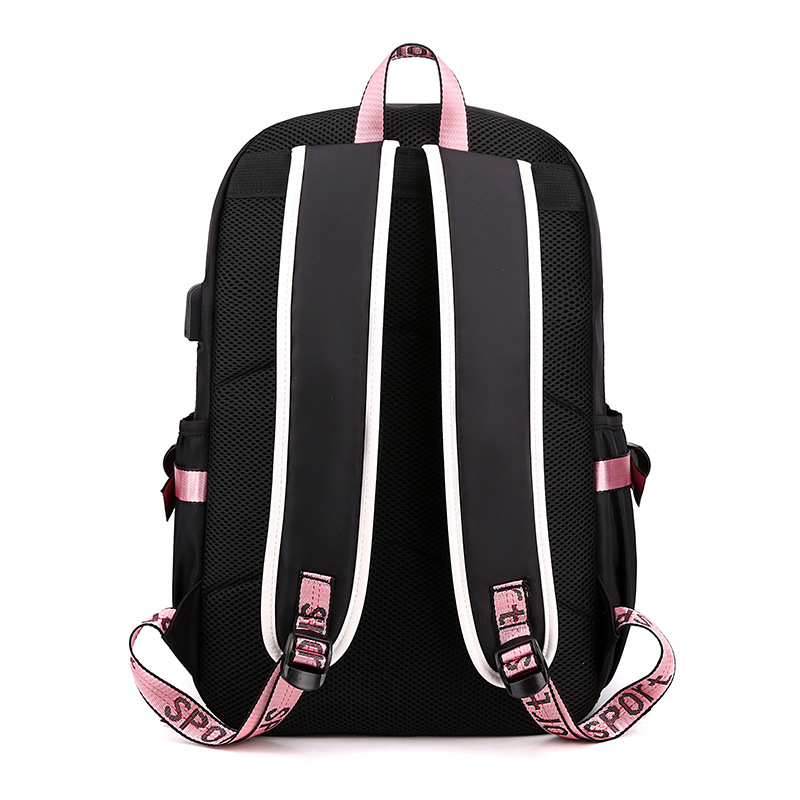 Esspreso Backpack Oxford cloth BTS same style backpack USB charging middle and high school backpack
