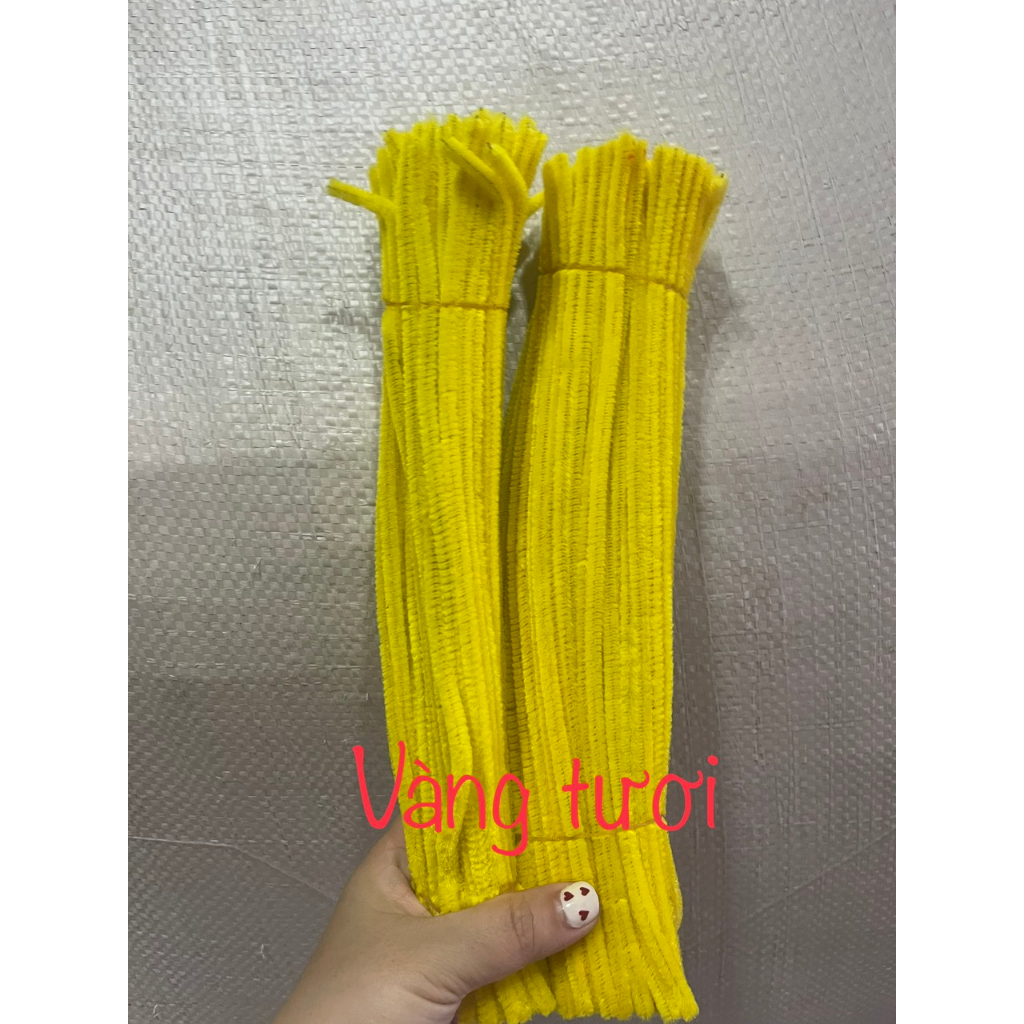 Kẽm nhung bó 100 sợi đủ màu