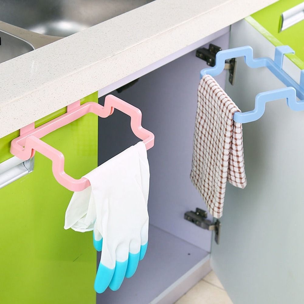 LABAICAI Plastic Hangable Multifunction Punch free Practical Garbage Bag Rack Storage Rack Trash Rubbish Bag Holder Kitchen Accessories
