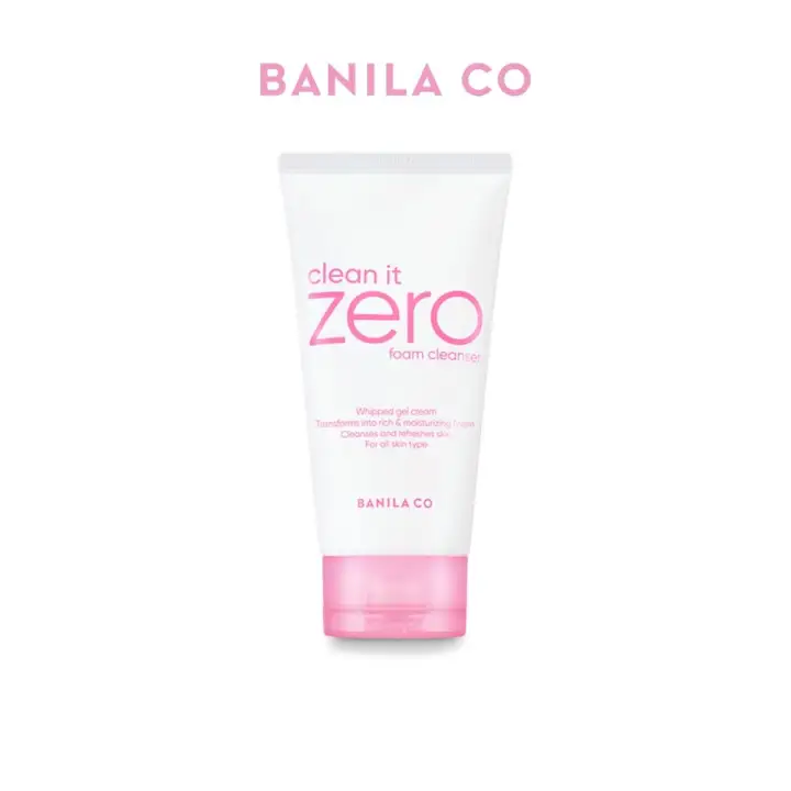 banila co clean it zero pore clarifying foam cleanser
