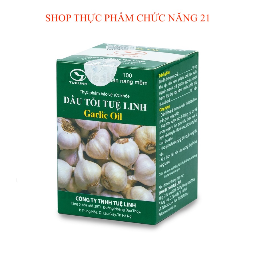 VIÊN DẦU TỎI TUỆ LINH