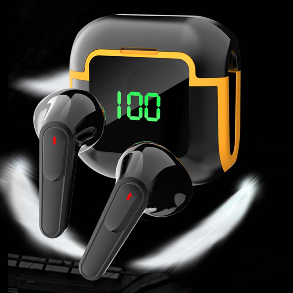 PRO 90 Stereo HiFi Headset Waterproof Bluetooth-Compatible Noise Reduction Headphones Smart Touch Music Gaming Earphones