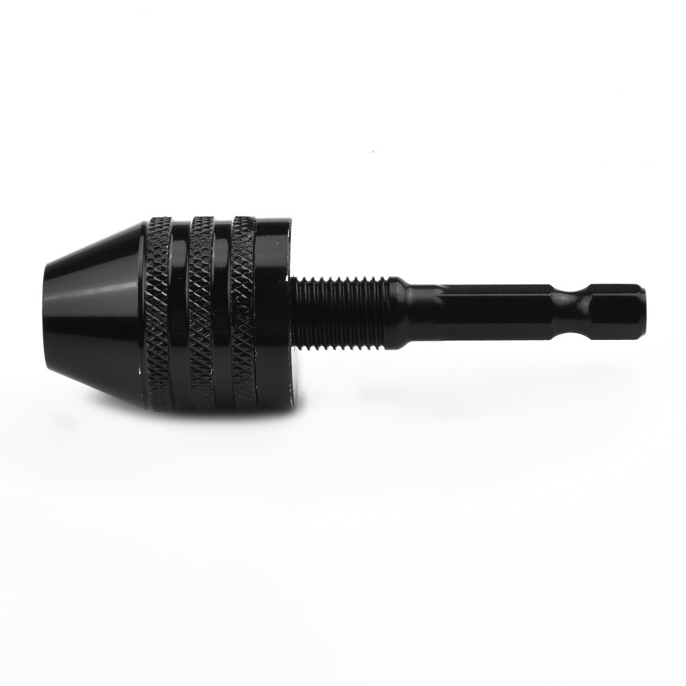 (1/4) Keyless Chuck Conversion Hex Shank-Adapter Drill Bit Quick-Change-Driver