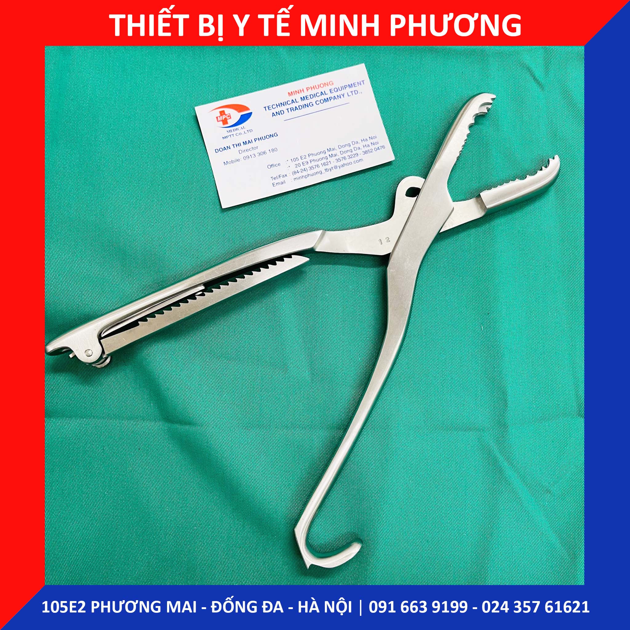 Kìm giữ xương cá sấu
