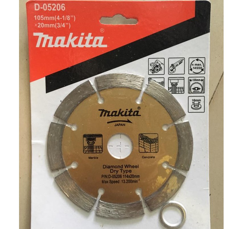 Lưỡi cắt gạch Makita 110 mm ct.