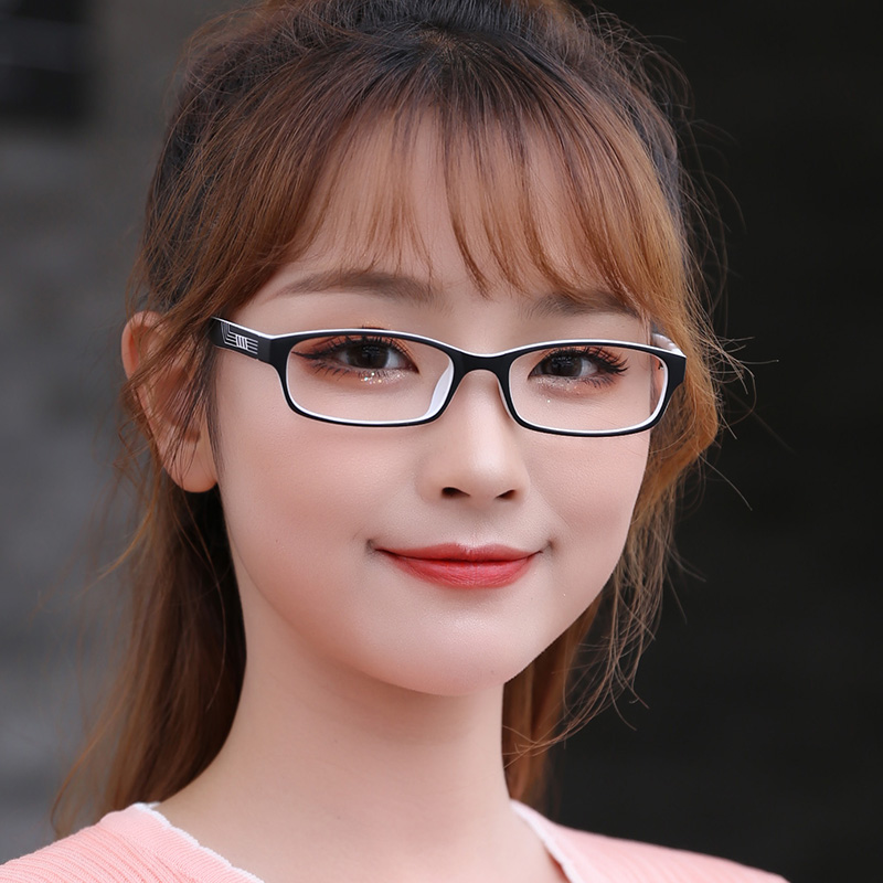 With high myopia glasses 1.74 ultrathin resin sheet 1000 degrees 1100