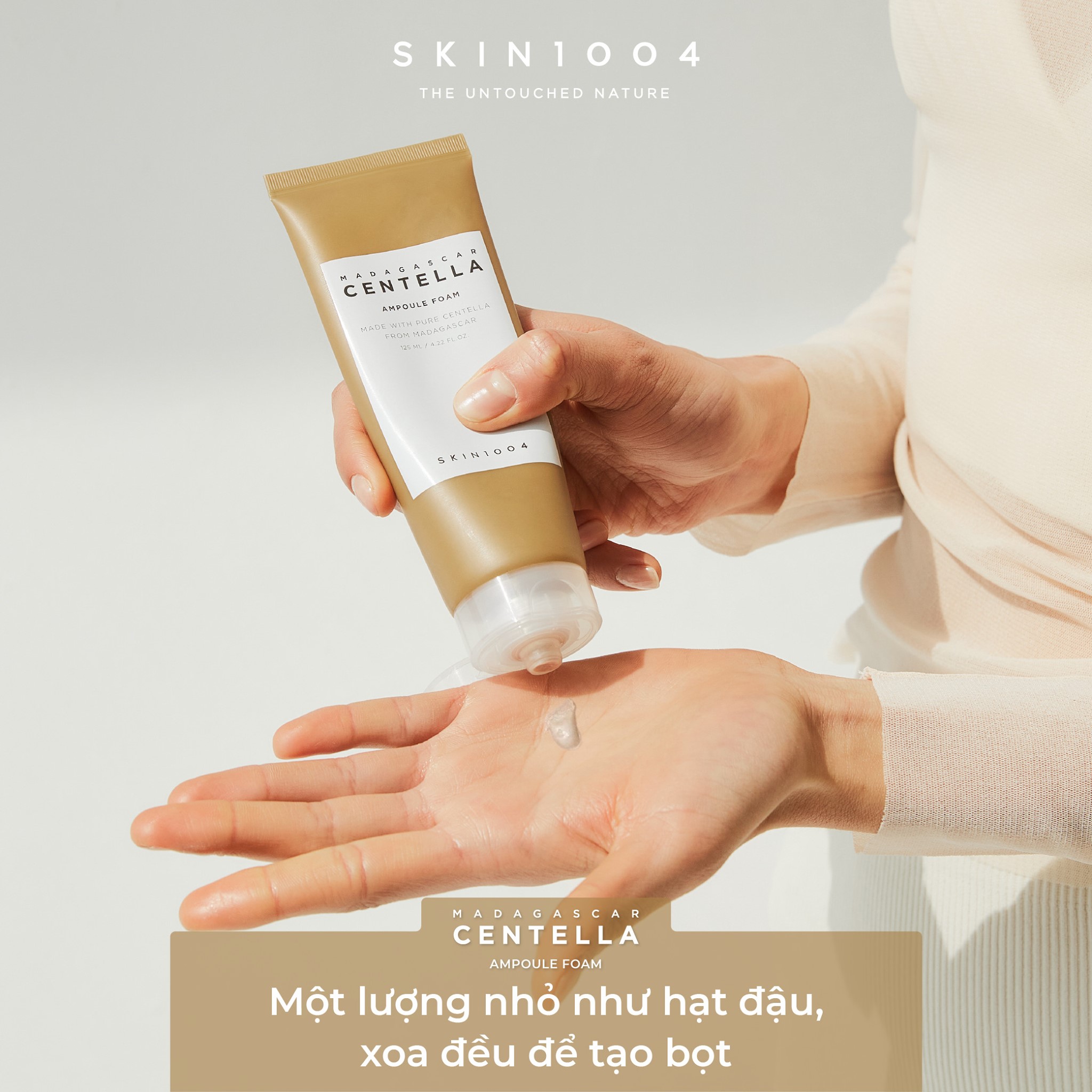 Sữa Rữa Mặt Skin1004 Madagascar Centella Ampoule Foam 125ml
