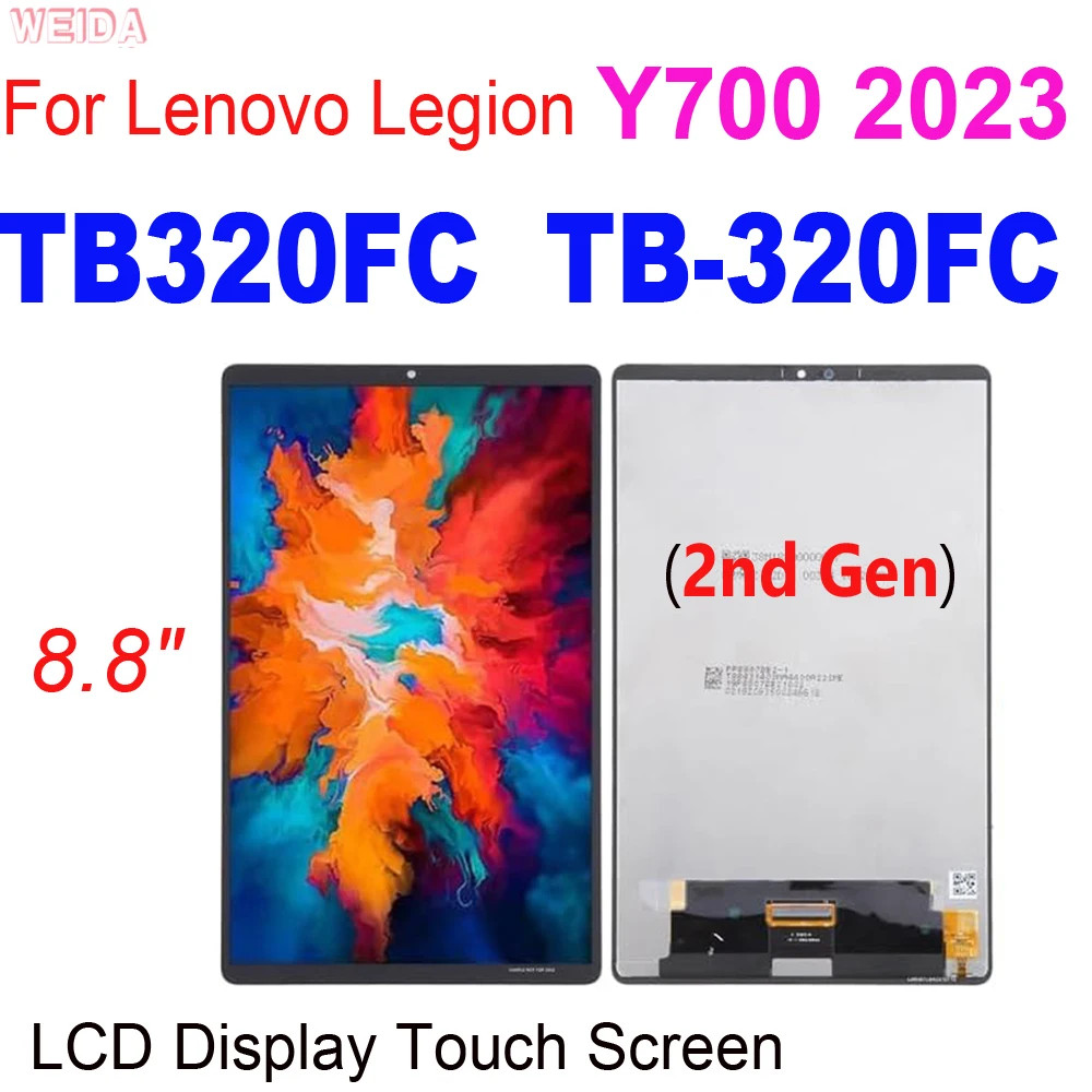 8.8 Inch For Lenovo Legion Y700 2023 (2nd Gen) TB320FC TB-320FC 8.8 Inch For Lenovo Legion Y700 2023 (2nd Gen) TB320FC TB-320FC