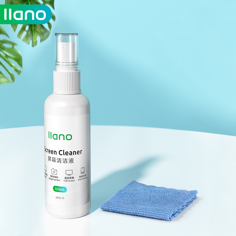 llano Laptop Cleaning Kit Lens LCD Screen Monitor Cleaning Liquid