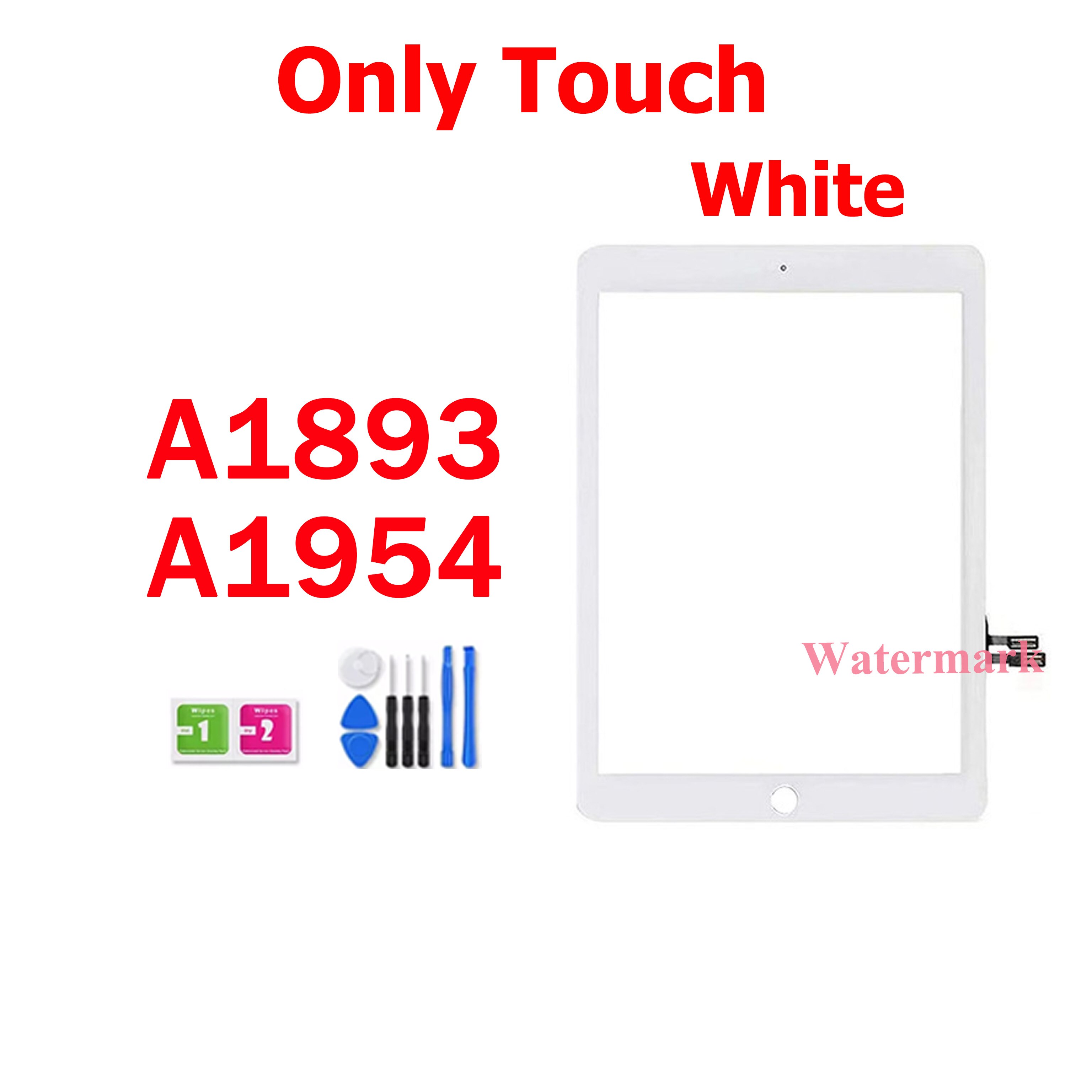 New For iPad 2018 A1893 A1954 Touch Screen Panel Sensor Digitizer LCD Front  Outer Glass For