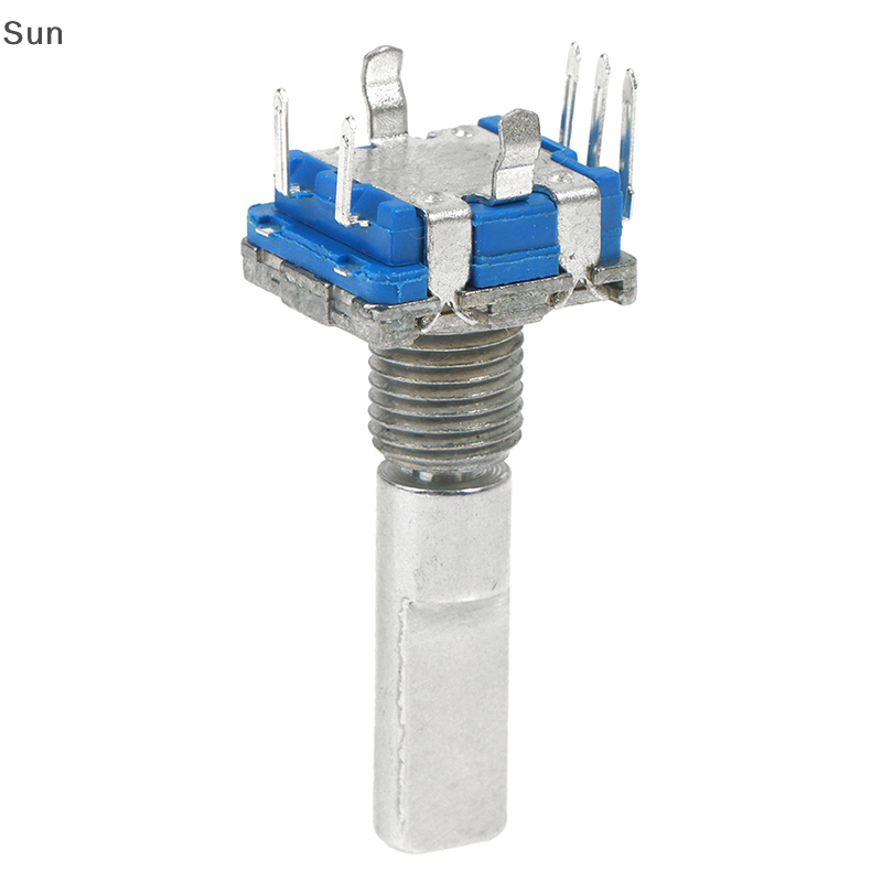 Sun 1 bộ mã hóa quay ec11 có công tắc đẩy 20 xung định vị 5 chân