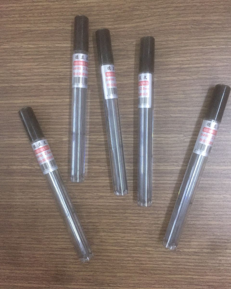 Combo 2 ống Ruột chì bấm 2.0mm D-8103 10pcs