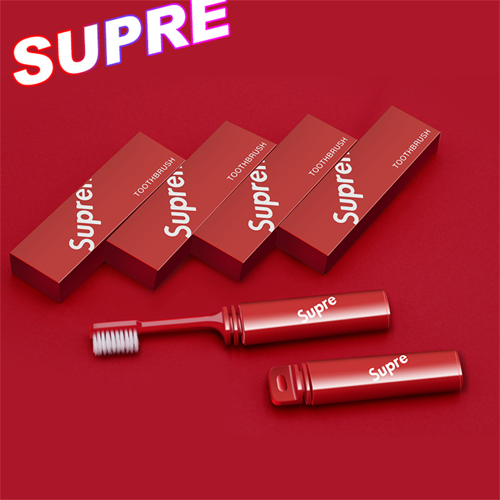 💗HANBI💗 1 Pack Portable Folding Travel Toothbrush Camping Hiking Outdoor Portable Foldable Toothbrush Hot sales