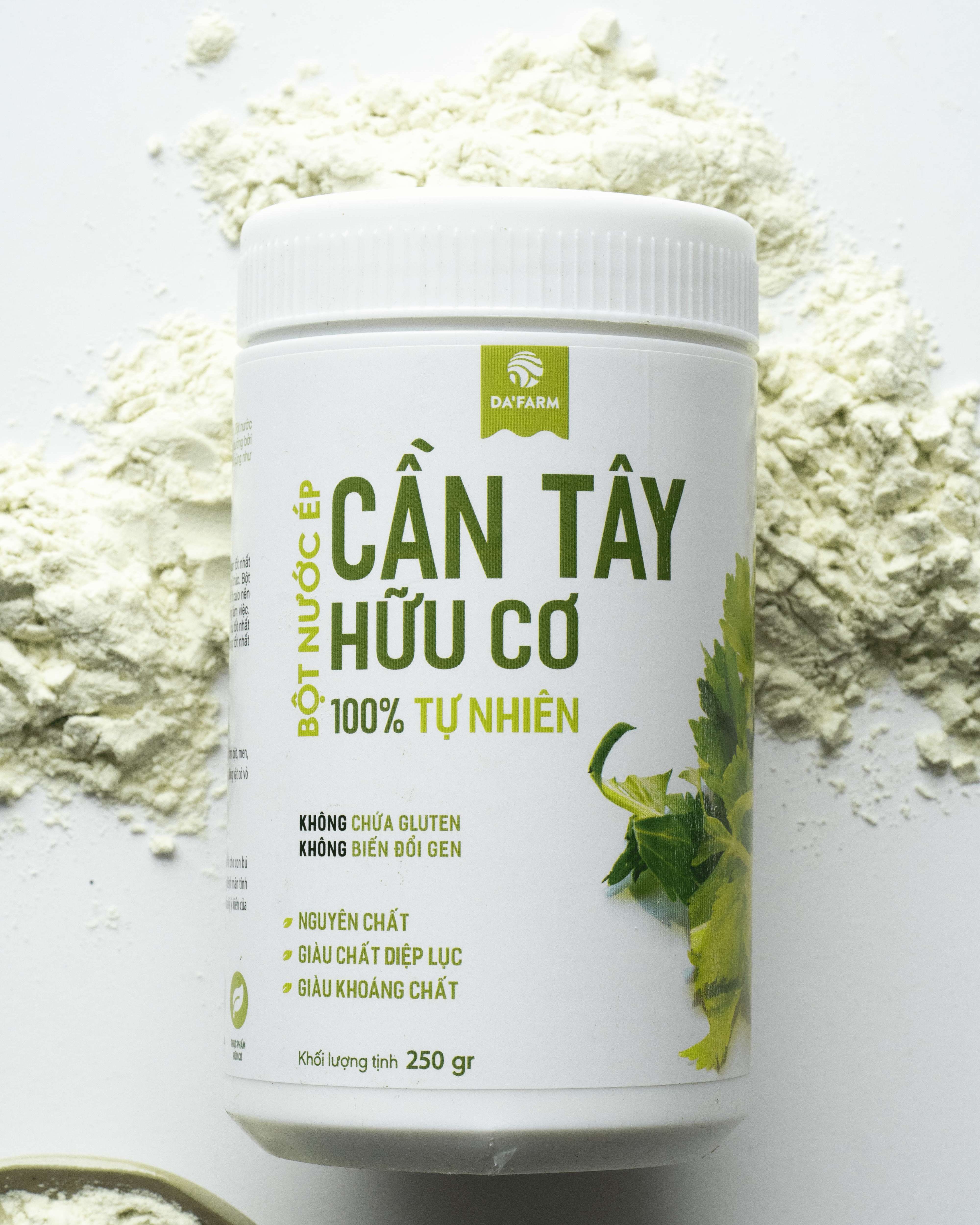 Bột nước ép cần tây 250gram Da'farm