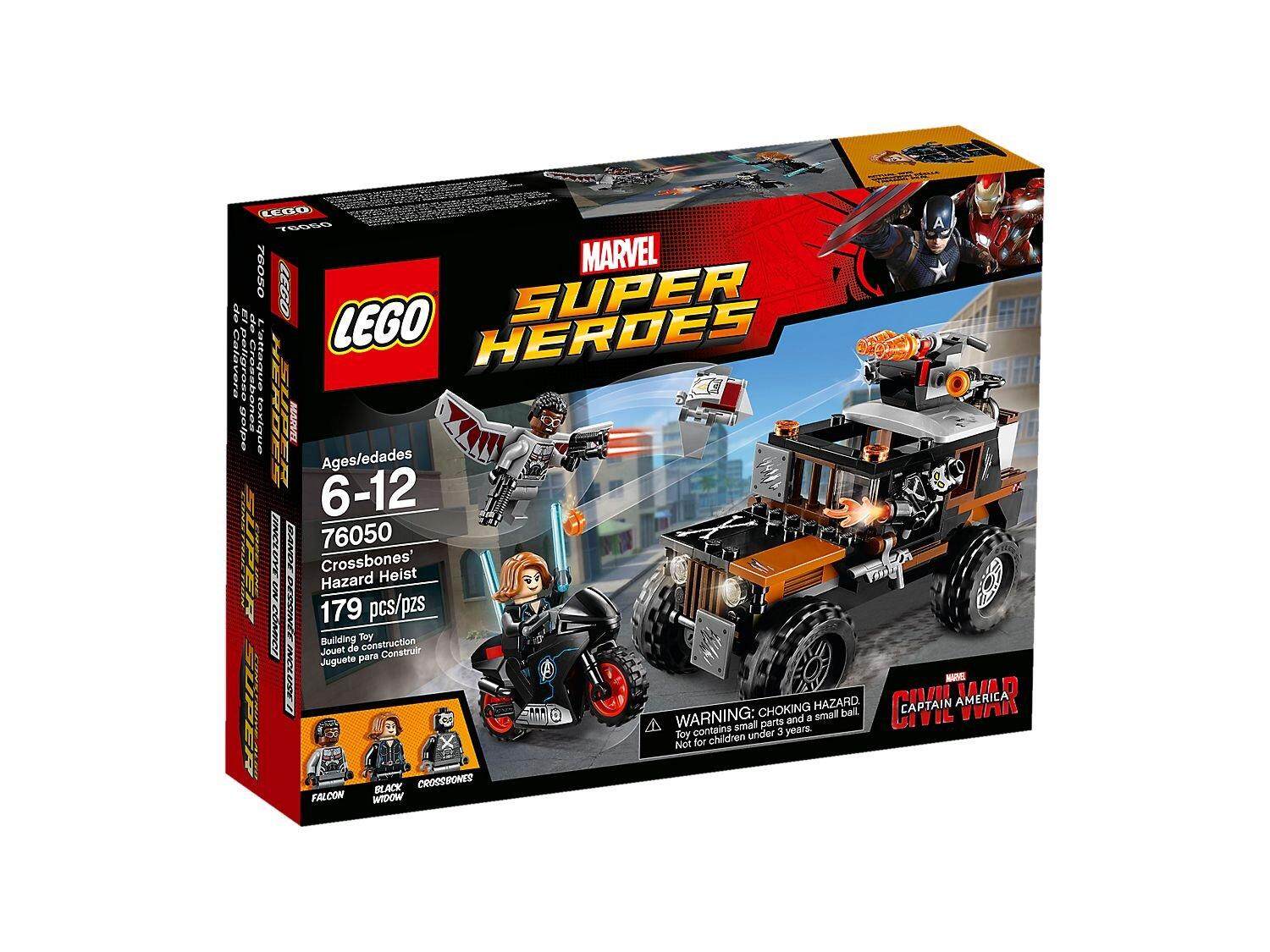 Lego® 76050 super heroes crossbones hazard heist 179pcs 6+ đồ chơi lắp ráp lego
