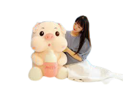 GẤU BÔNG MINISO 4 CHIỀU HEO SỮA LỚN LÔNG MỊN CAO CẤP