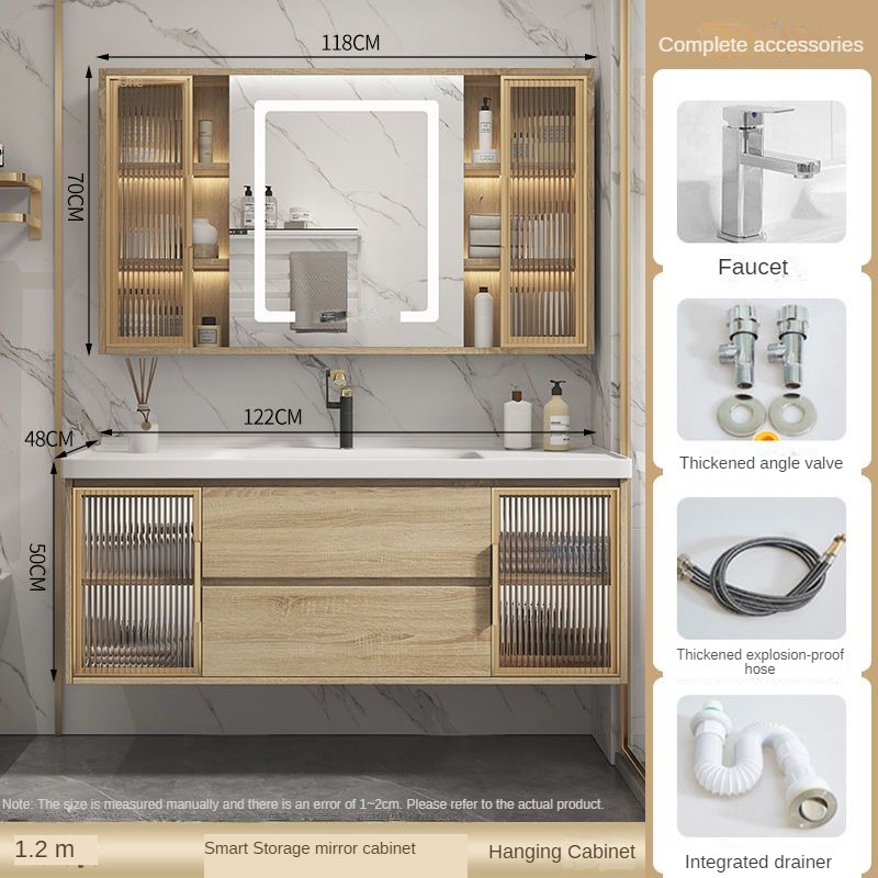 Bathroom Mirror Basin Cabinet Bathroom Sink Cabinet Cabinet Modern ...