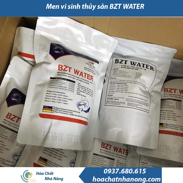 Combo Men vi sinh xử lý đáy bzt water