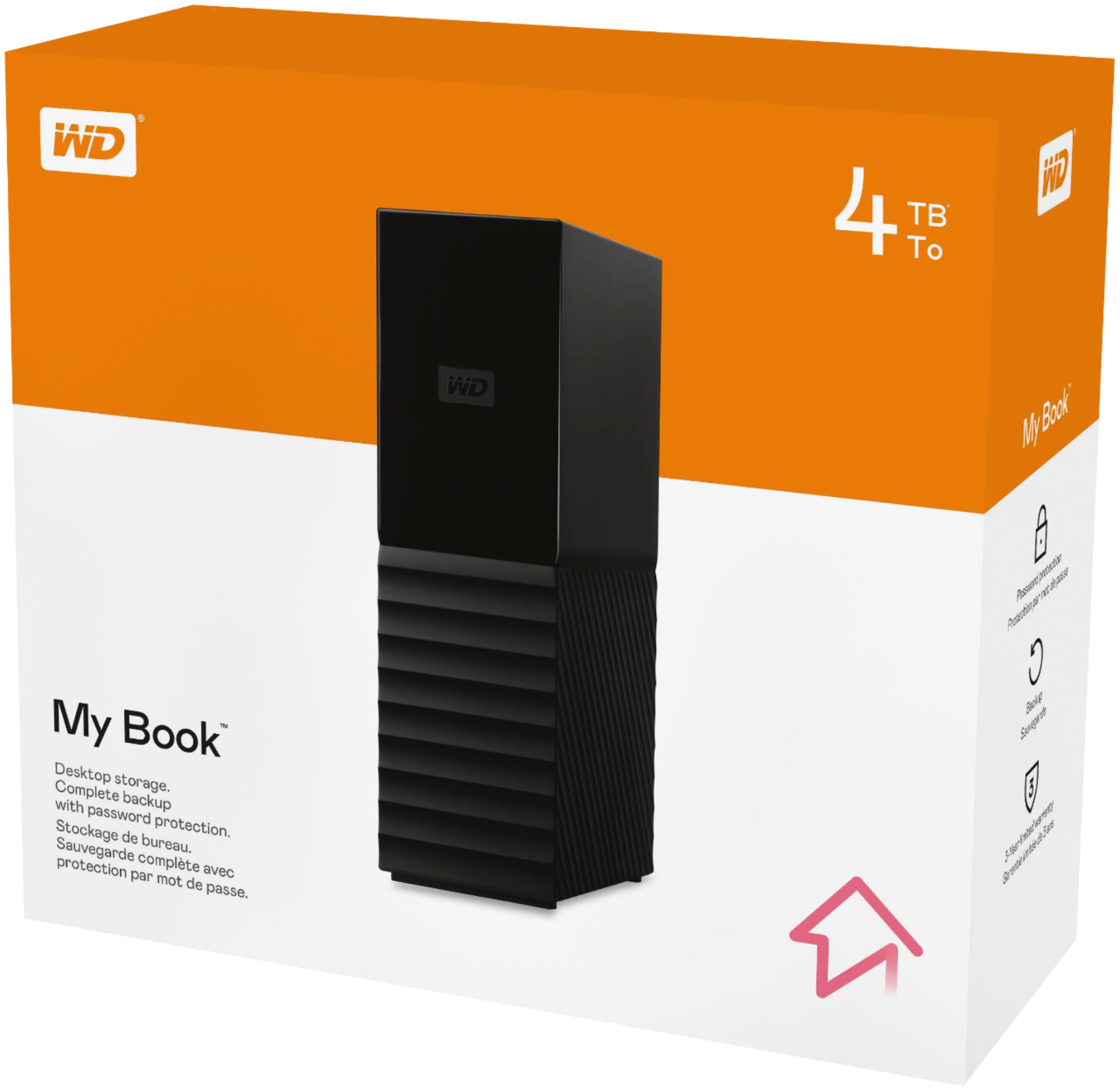WD My Book 4TB / 6TB / 8TB / 14TB / 16TB / 18TB / 22TB Desktop