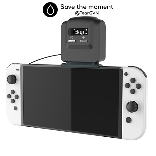 Quạt tản nhiệt mini đa năng IPLAY cho Nintendo Switch Oled / Switch v1,2 / Switch Lite