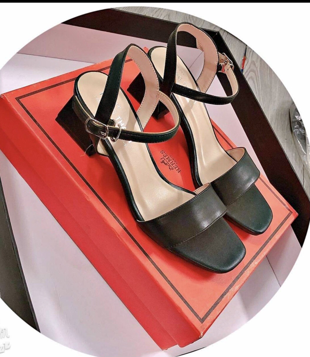 Sandal cao gót quai đá gót ngọc 3p thời trang dành chp phái đẹp M01 thumbnail