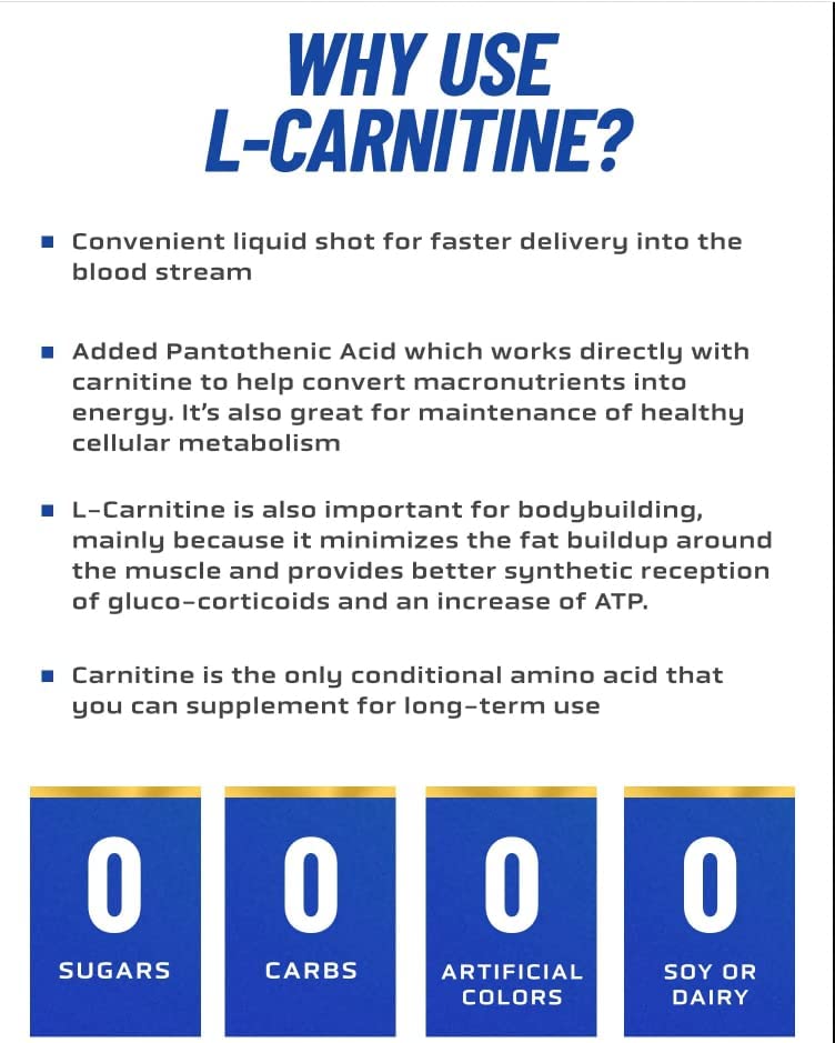 L-Carnitine XS 3000 + Energy Ronnie Coleman