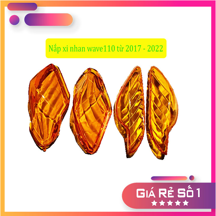 Nắp xi nhan cam trước sau wave 110cc 2017-2022