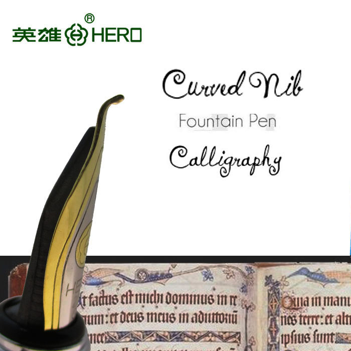 Bút ngòi cong Hero 91 viết thư pháp