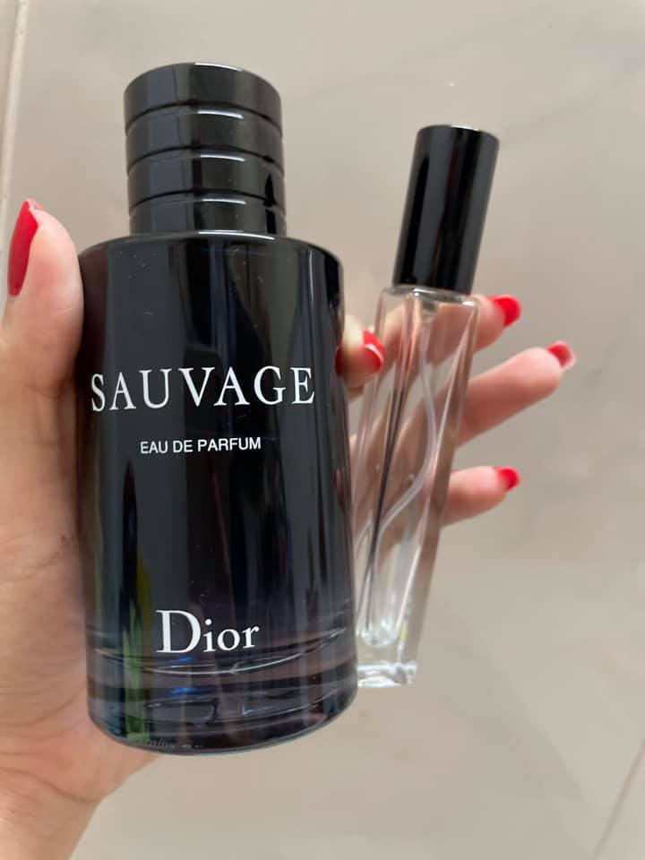 Nước hoa Nam Dior Sauvage EDP 10ml  Emmy Cosmetics  Sức Khỏe  Sắc Đẹp