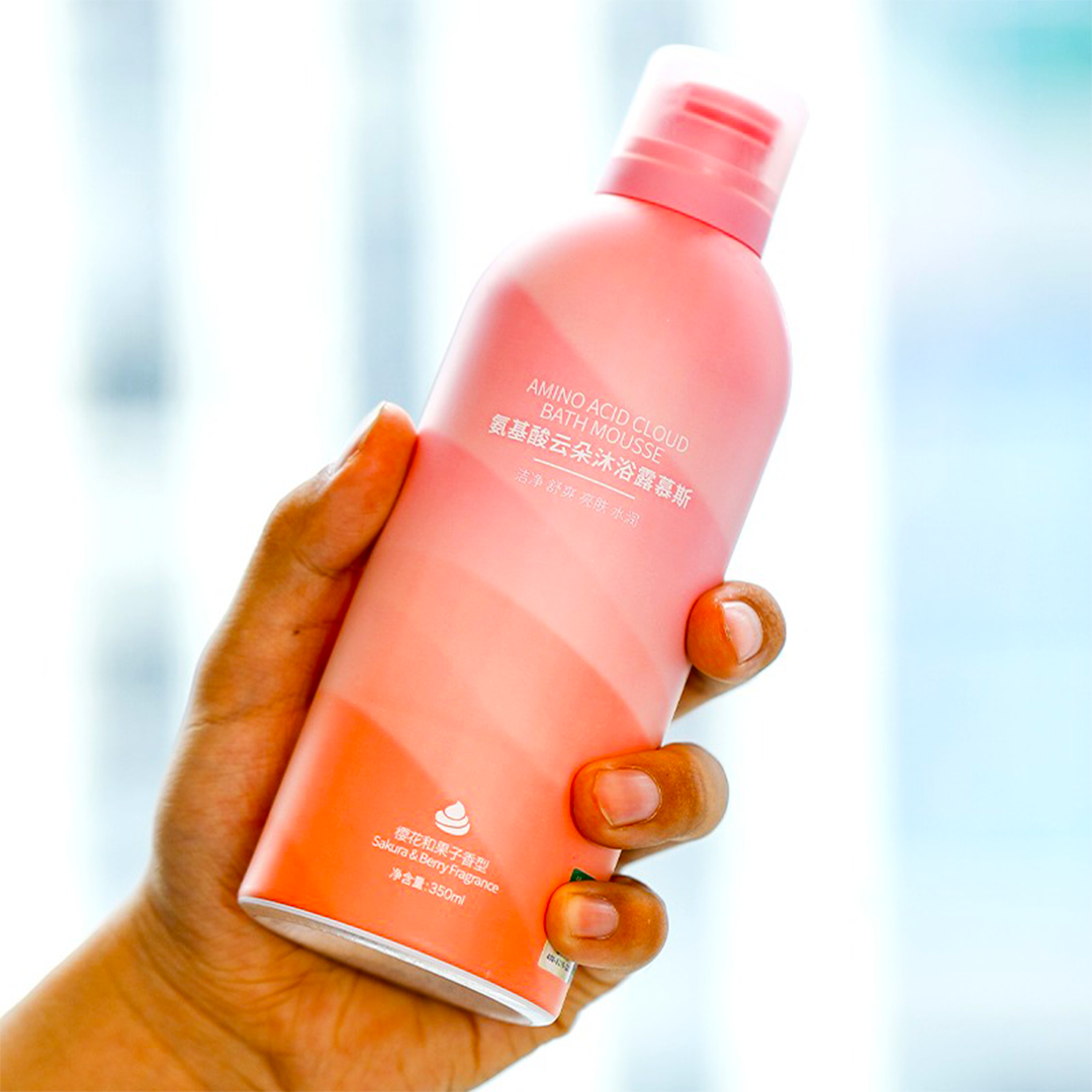 Korean Whitening Body Wash Amino Acid Mousse Shower Gel Lighten your