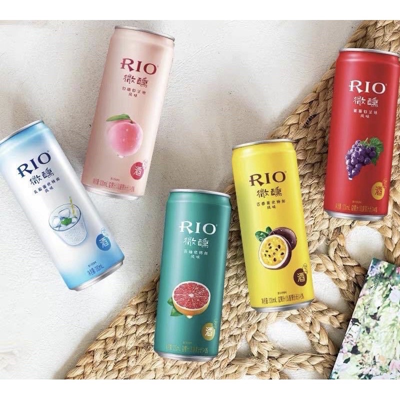 Nước Trái Cây Lên Men RIO Lon - Ăn Vặt