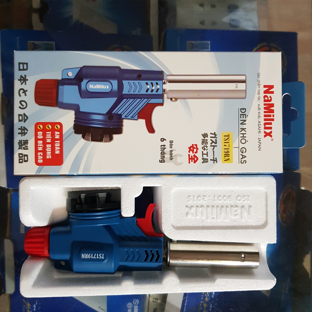 Đầu khò gas, đèn khò ga có mồi lửa sử dụng cho bình gas mini