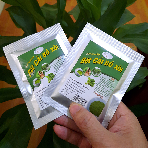 Bột tạo màu thực phẩm tự nhiên 20g, bột rau củ quả dùng nấu xôi, làm bánh, thạch