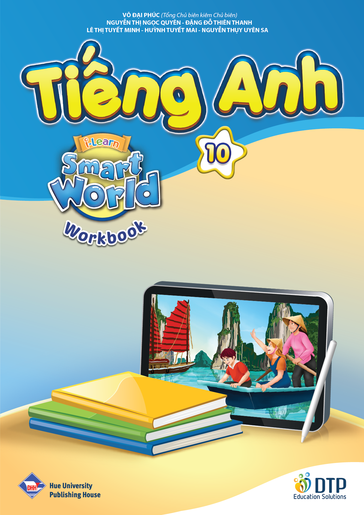 Sách - dtpbooks - Tiếng Anh 10 i-Learn Smart World Workbook (Sách bài tập)