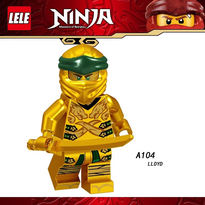 Ninja Master Wu Minifigures General Vex Ninjago Ice Emperor Shark Army ...